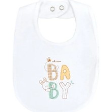Chicco Kız Bebek Baskılı Mama Önlüğü