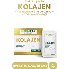 Nutratto Hidrolize Kolajen Hyaluronik Asit Koenzim Q10 C Vitamini 15 Saşe