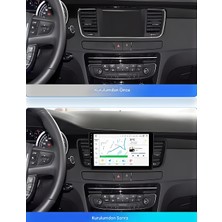 Conio Peugeot 508 2011-2018 Uyumlu 2gb Ram 32GB Android 14 Navigasyon Multimedya Tesla Ekran Kablosuz Carplay Android Auto Bluetooth Wifi Geri Görüş Kameralı