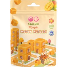 OG natural Organik Mangolu Meyve Küpleri 30 gr