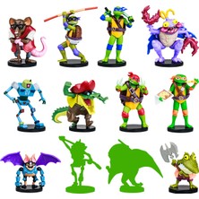 Tmnt Figürlü Kalem Başlığı 12'li Paket Model 2 NT2080