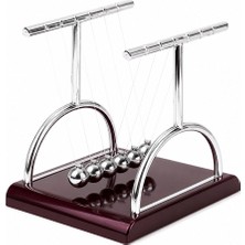 Go İthalat Balance Balls Büyük Newton - Metal Denge Topları Masa Üstü (3791)