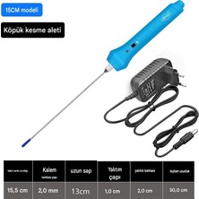 Profisher Strafor Köpük Kesme Kalemi 15 cm Adaptörlü On/off Siviç Sıcak Tel