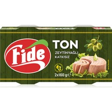 Fide Zeytinyağlı Ton Balığı 2X160 G (2'li Paket)