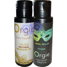 Bezos L.orgie 60 ml Erotikmasaj Yağı + Kadın Erkek Analreıax Krem 30 ml