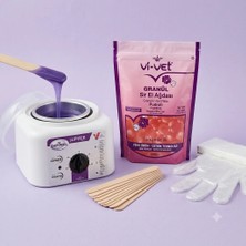 Depi Roll Ağda Makinesi+Vivet Granül Ağda Pudralı 1000 gr
