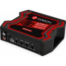 Belirtilmemiş Edison ED-SE600.1D Micro Class D Mono Amfi 400W Rms Hi-Level Giriş Bass Kontrol Dahil