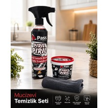 Pass Pırıl Pırıl Mucize Temizlik Seti /genel Amaçlı Köpük Temizleyici / Temizleme Pastası