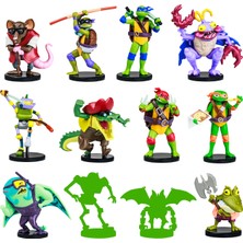 Tmnt Figürlü Kalem Başlığı 12'li Paket Model 1 NT2080