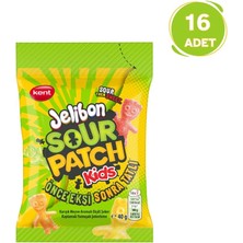 Jelibon Sour Patch Kids Karışık Meyve Aromalı Şekerleme 40 gr - 16 Adet