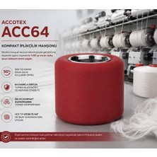 Gümrük Bey Accotex ACC64 Kompakt Mürdüm Renk Iplikçilik Manşonu – 50’li Paket, 64 Shore A Sertlik
