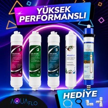 Aquaflo Tüm Marka Kapalı Kasa Cihazlara Uyumlu 5'li Su Arıtma Filtresi