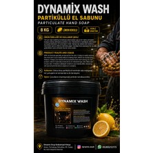 Dynamix Wash Yüksek Kaliteli Partiküllü El Sabunu 8kg - Sanayi Tipi El Sabunu - Kumlu El Sabunu 8 kg