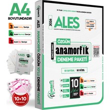 Anamorfik Yayınları 2026 ALES Anamorfik Yayınları Özgün 10lu Deneme Paketi Yeni Nesil Türkiye Geneli Dijital Çözümlü