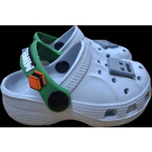 Myshoes Minecraft Süslü Çocuk Terlik Sandalet