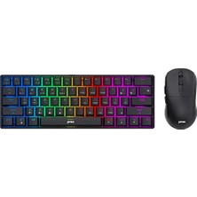 Preo MG52 Blue Switch Full Rainbow Mekanik Klavye Set