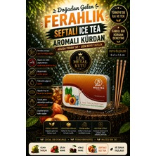 Mucize Şeftali-Buzlu Çay Aromalı Kürdan Metal Kutu Meyve Tatlarında Nefes Ferahlığı