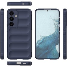 Bezos Galaxy S24 Kılıf Optimum Silikon - Lacivert