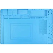 Kaisi 1'li Mavi Tamir Pedi Silikon Mat 45/30 cm Dayanıklı Tasarım ile Profesyonel Kullanım