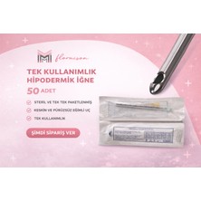 Bezos 27G x 50MM Dolgu Kanülü Steril Uç 50 Adet 1 Kutu