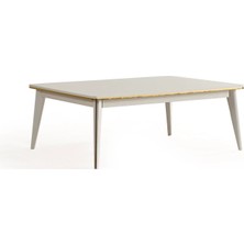 Enluso Alyans Gold Orta Sehpa (Sedef Krem) - 90 X 120