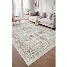 Colore Home Nova Vintage Etnik Desen Klasik Akrilik Halı Etnik Salon Halısı Vintage Yolluk