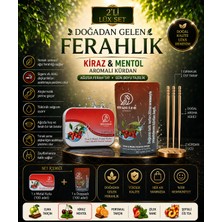 Mucize 2´li Lüx Set (1 Metal Kutu +1 Refill Doypak) 200x Kiraz-Mentol Aromalı Kürdan Meyve Tatlarında Nefes Ferahlığı