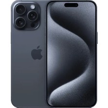 Apple Yenilenmiş iPhone 15 Pro Max 256 GB - Mavi Titanyum - B Kalite