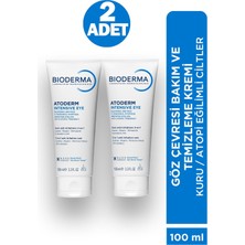 Bioderma Atoderm Intensive Eye Cream 100 ml 2 Adet
