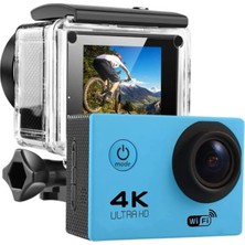 Tastech 4K Wifi Aksiyon Kamera Ultra Hd 30FPS Su Geçirmez Kılıf App Goplus Campro Sports Action Camera