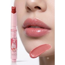 Magic Casa Kalp Uçlu Lip Gloss Simli Dudak Parlatıcısı 01 Numara - Yoğun Işıltılı Parlak Bitiş