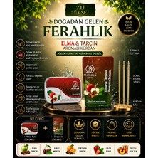 Mucize 2´li Lüx Set(1 Metal Kutu +1 Refill Doypak). 200x Elma- Tarçın Aromalı Kürdan- Sakız ve Şeker Alternatifi- Değişik Meyve Tatlarında Nefes Ferahlığı