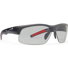 Demon Fusion Bisiklet Gözlüğü Mat Siyah Kırmızı UV400 Koruma ile Unisex Spor Kullanımına Uygun