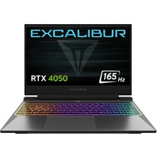 Casper Excalibur G870.1362-BEA0A-C I7-13620H 16GB Ddr5 480GB SSD RTX4050 15.6" Full Hd Gaming Notebook
