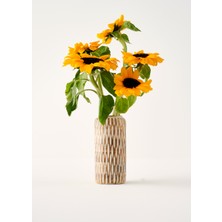Bella Maison Hera Mango Vazo Kahverengi (19X9 Cm)