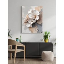 Visdora Dekoratif Çiçek Canvas Tablo Ev Ofis Mutfak Dekorasyonu Kanvas Duvar Tablo