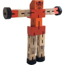 Bak Gel Al Küçük Boy Ahşap Robot Adam