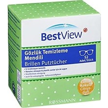 Best View Gözlük Temizleme Mendili 52 Adet