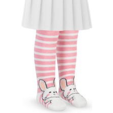 Civil Baby Tavşan 6-18 Ay Bebek Kız Külotlu Çorap - Pembe