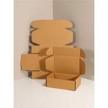 Empressco 20X10X5 cm Kraft E-Ticaret Kutusu - 25 Adet, Güvenle Paketleme
