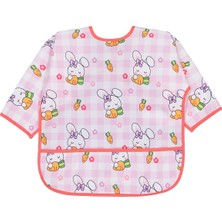 Civil Baby Tavşan Empirme Mama Önlüğü - Pembe