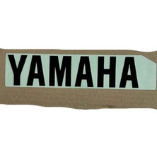 Moto Express 20X5CM Yamaha Yazısı Etiketi Sticker Siyah