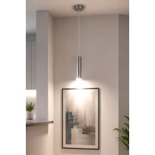 Fer Avize Spotlike Tekli Sarkıt Modern Spot Avize (Beyaz Işık)