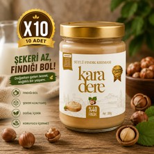 Karadere Fındık Sütlü Fındık Kreması %40 Fındıklı 350GR (10 Adet)
