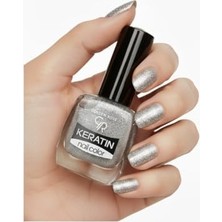 Keratin Nail Glitter No: 401 - Keratin Içerikli Güçlendirici Parlak Oje