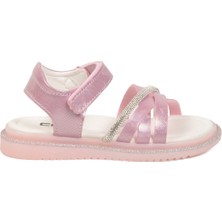 Ayk's Pembe Cırtlı Kız Çocuk Sandalet Maya P