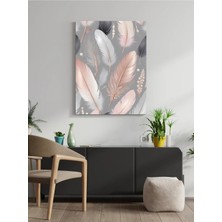 Visdora Dekoratif Tüy Canvas Tablo Ev Ofis Mutfak Dekorasyonu Kanvas Duvar Tablo