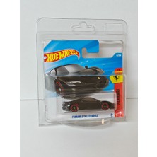 Hot Wheels Ferrari Serisi - Ferrari SF90 Stradale (Siyah) Model Araba (Koruma Kabı Ile Birlikte)