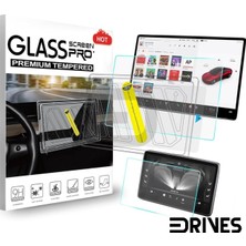 EDrives Model Y 2026 + Juniper 16'' Ana Ekran ve Arka Ekran Koruyucu Temperlicam