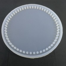 ElHobi 1 Adet Davul Çanta 30 cm Çapında  - Reçine Epoksi Kalıp